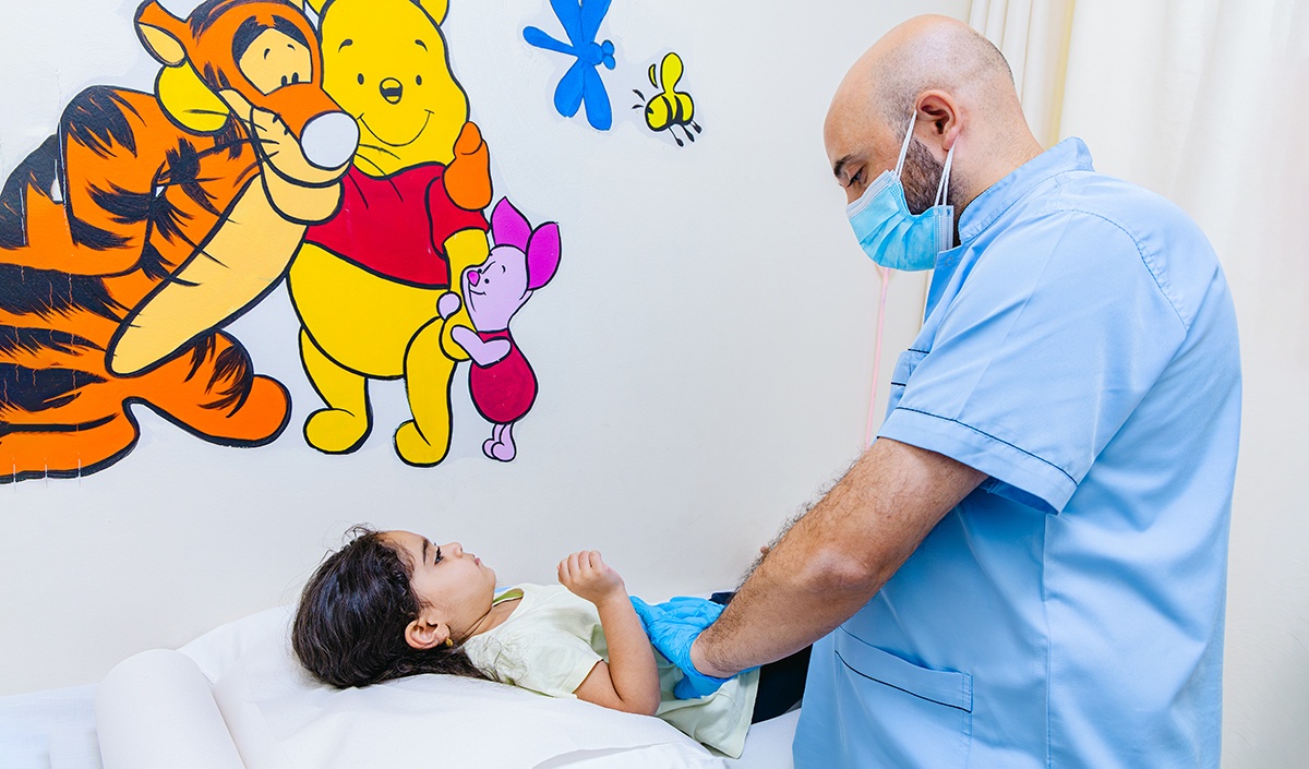 Pediatric Clinic Department at Al Shumoos Medical Center, Barka