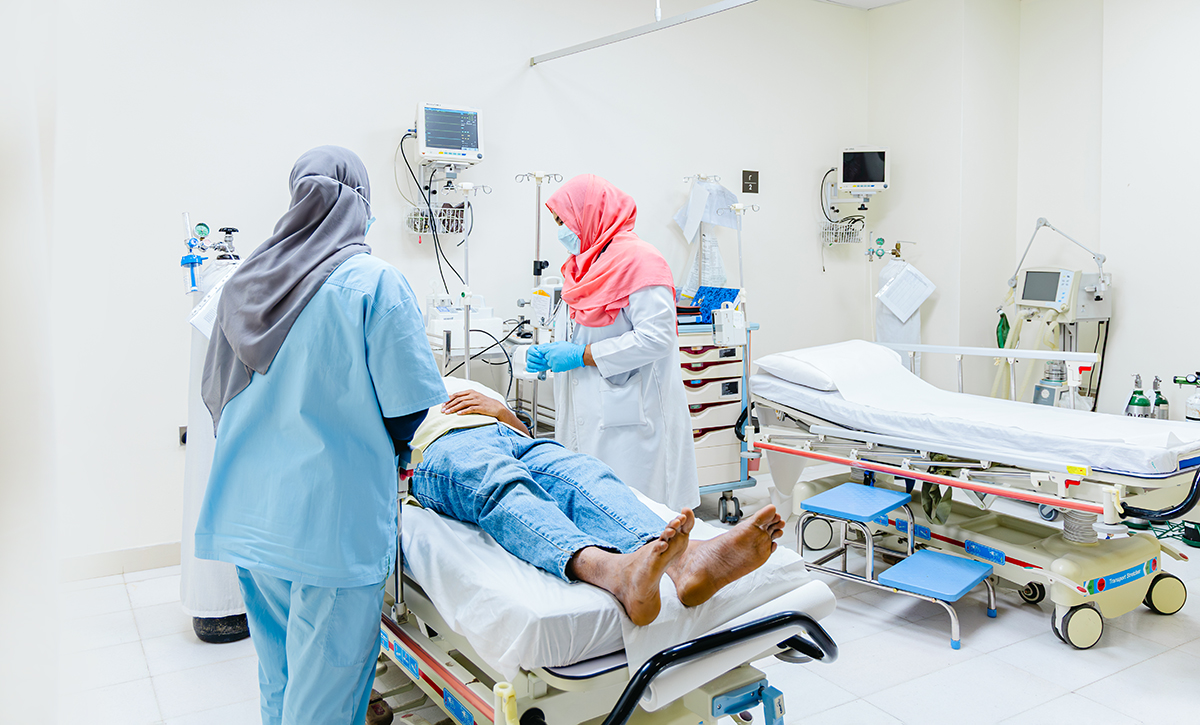 Urgent Care Department at Al Shumoos Medical Center, Barka